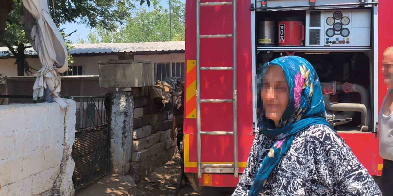 Uzaklaştırma kararı aldıran eşine sinirlenip evi ateşe verdi