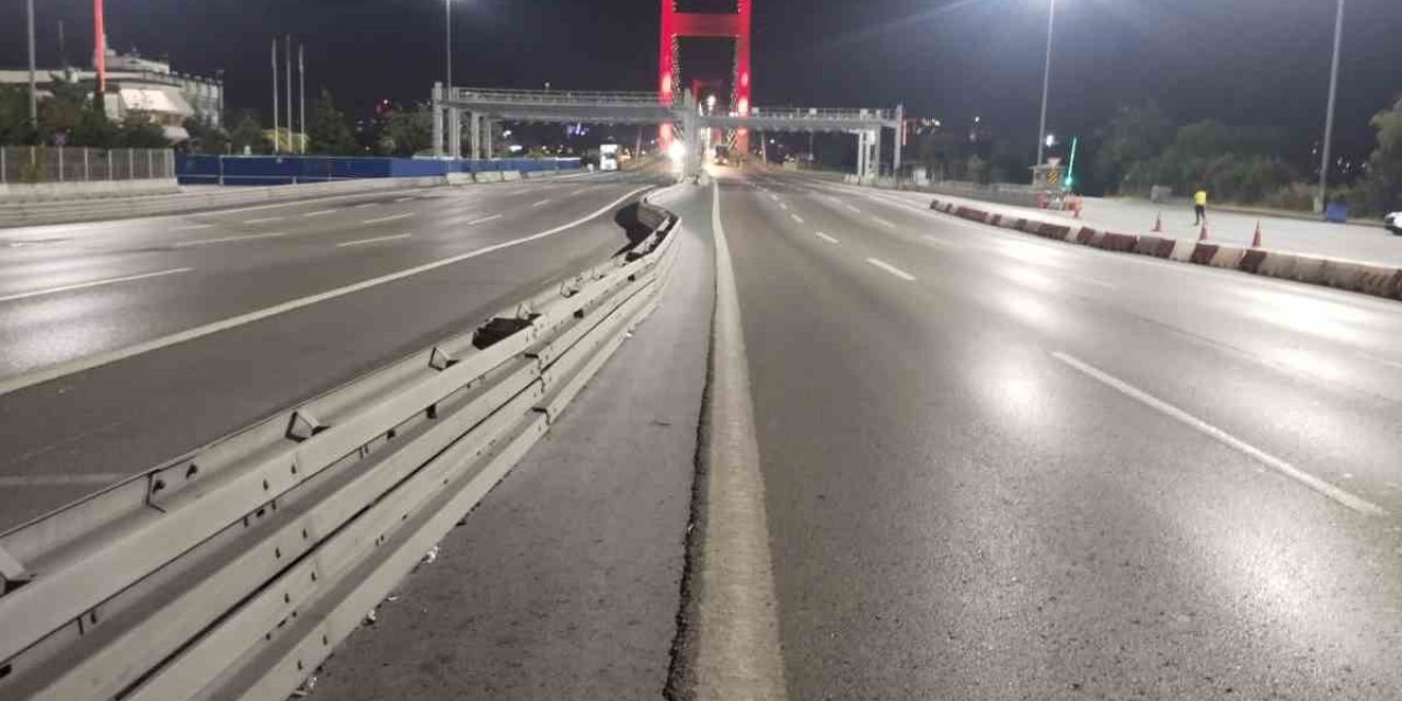 15 Temmuz Şehitler Köprüsü trafiğe kapatıldı