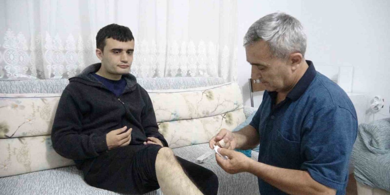Motosikletli Baba ve Otizmli Oğluna Köpek Saldırdı