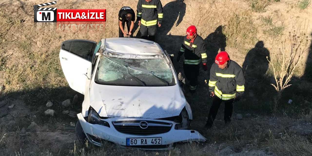Ereğli'de Feci Kaza: Şarampole Yuvarlanan Otomobilde 1'i Bebek 3 Ağır Yaralı