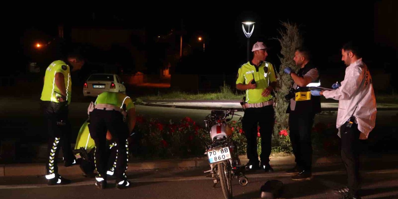 Otomobile Çarpan Motorcu Ağır Yaralandı: Konya'ya Sevk Edildi