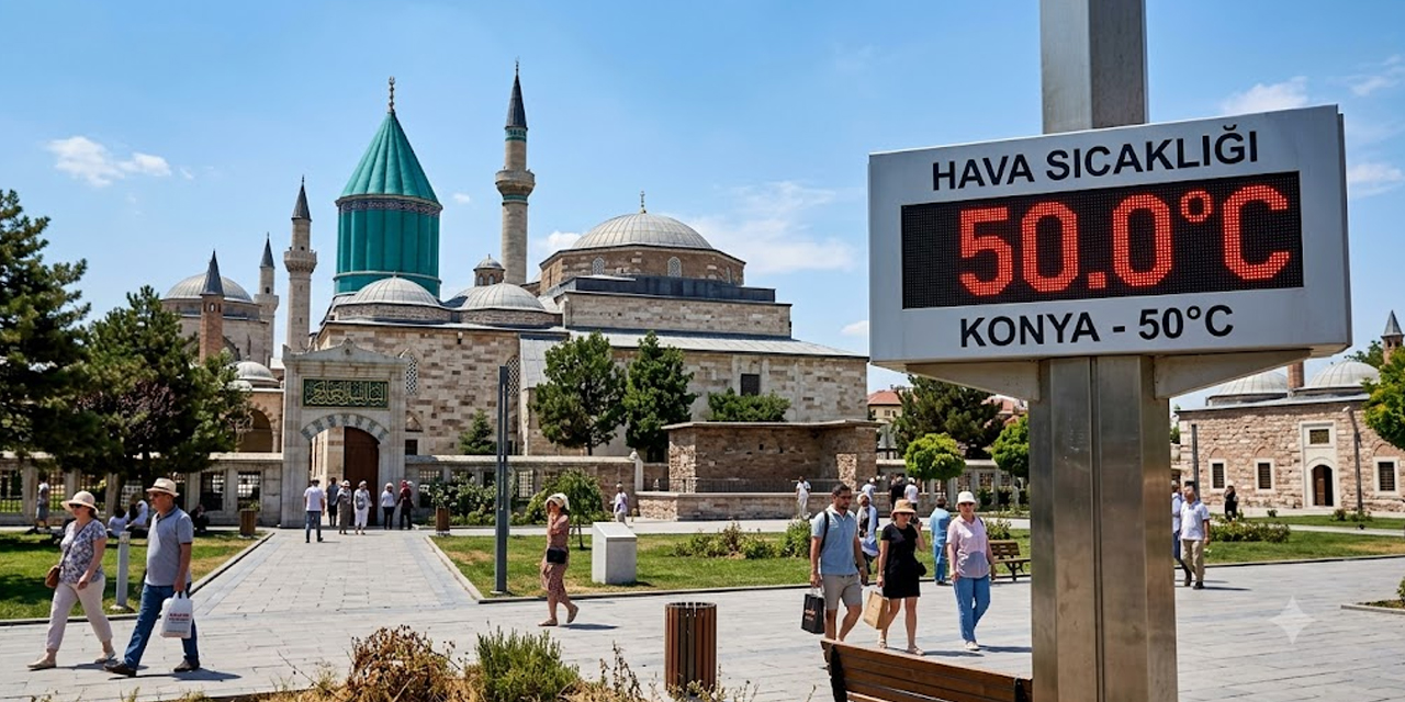 Konya Kavrulacak! Meteoroloji Tarih Verdi