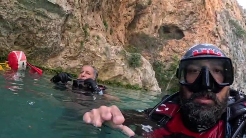 Kapuz Kanyonu can aldı! 8 Metre Derinlikte Bulundu