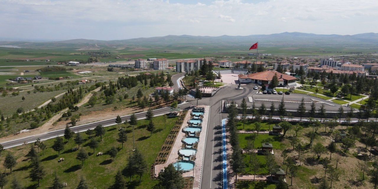 Millet bahçesiyle ilçenin çehresi değişti