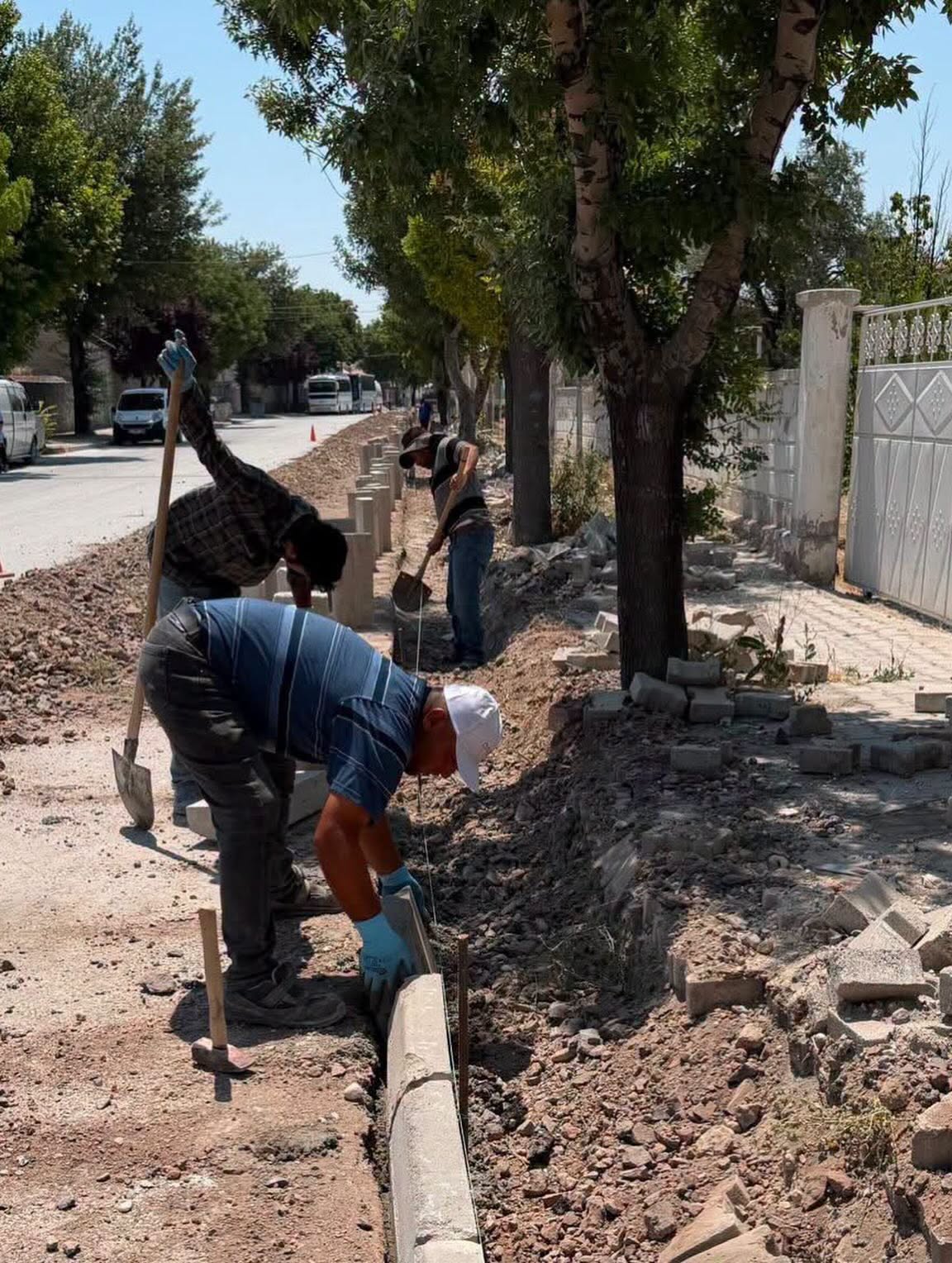 Konya'nın güney ilçesi çölün ortasında vahaya dönüştü