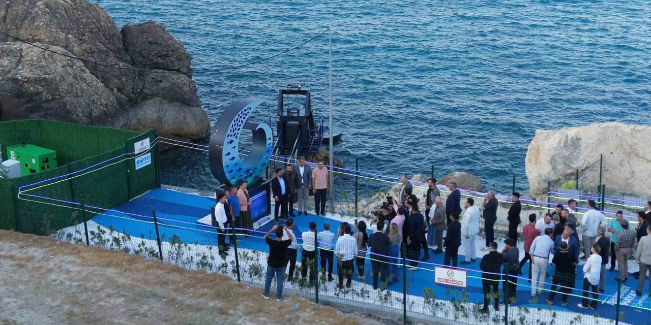 Karadeniz’in hırçın dalgaları enerjiye dönüştü