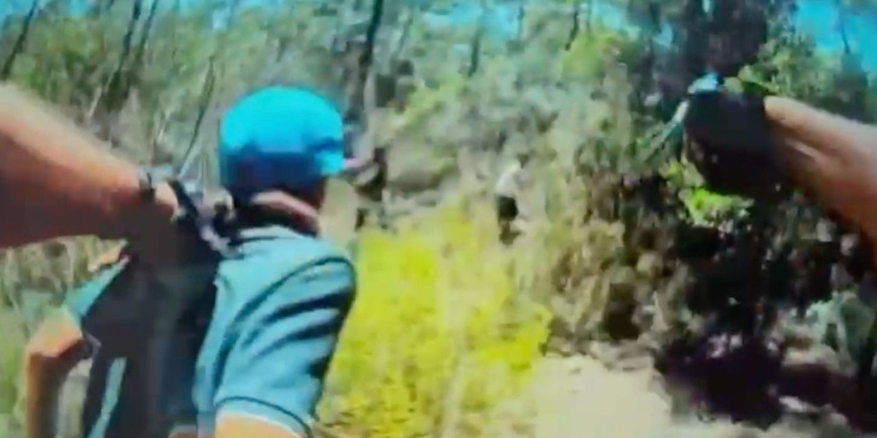 Çalıntı motosikleti su kanalına attılar, polisten kaçamadılar
