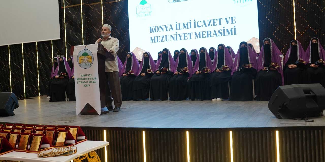 Konya’da İcazet Heyecanı: 28 Kız Öğrenci Mezun Oldu