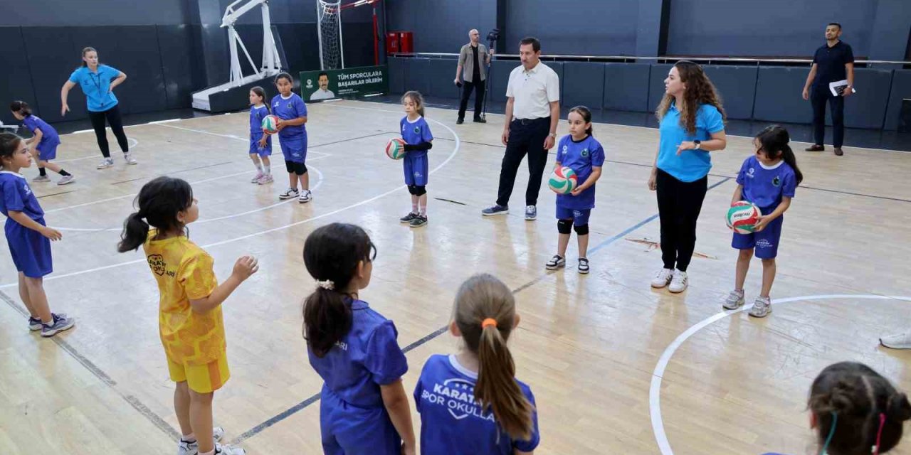 Karatay Yaz Spor Okulları'na Yoğun İlgi: 3 Bin 670 Çocuk Sporla Buluştu