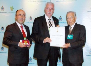 Konya Şeker İspanya'da da kürsüye çıktı