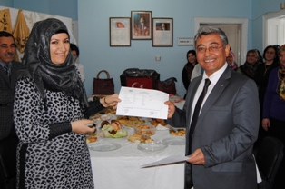 KULMEK'te sertifika töreni