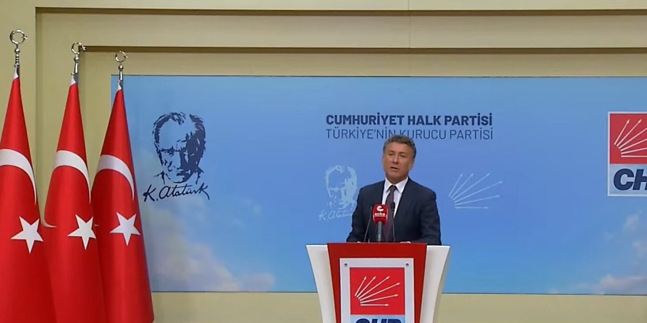 CHP'li Orhan Sarıbal'dan 'YENİ Parti' ve Hazine Yardımı Açıklaması