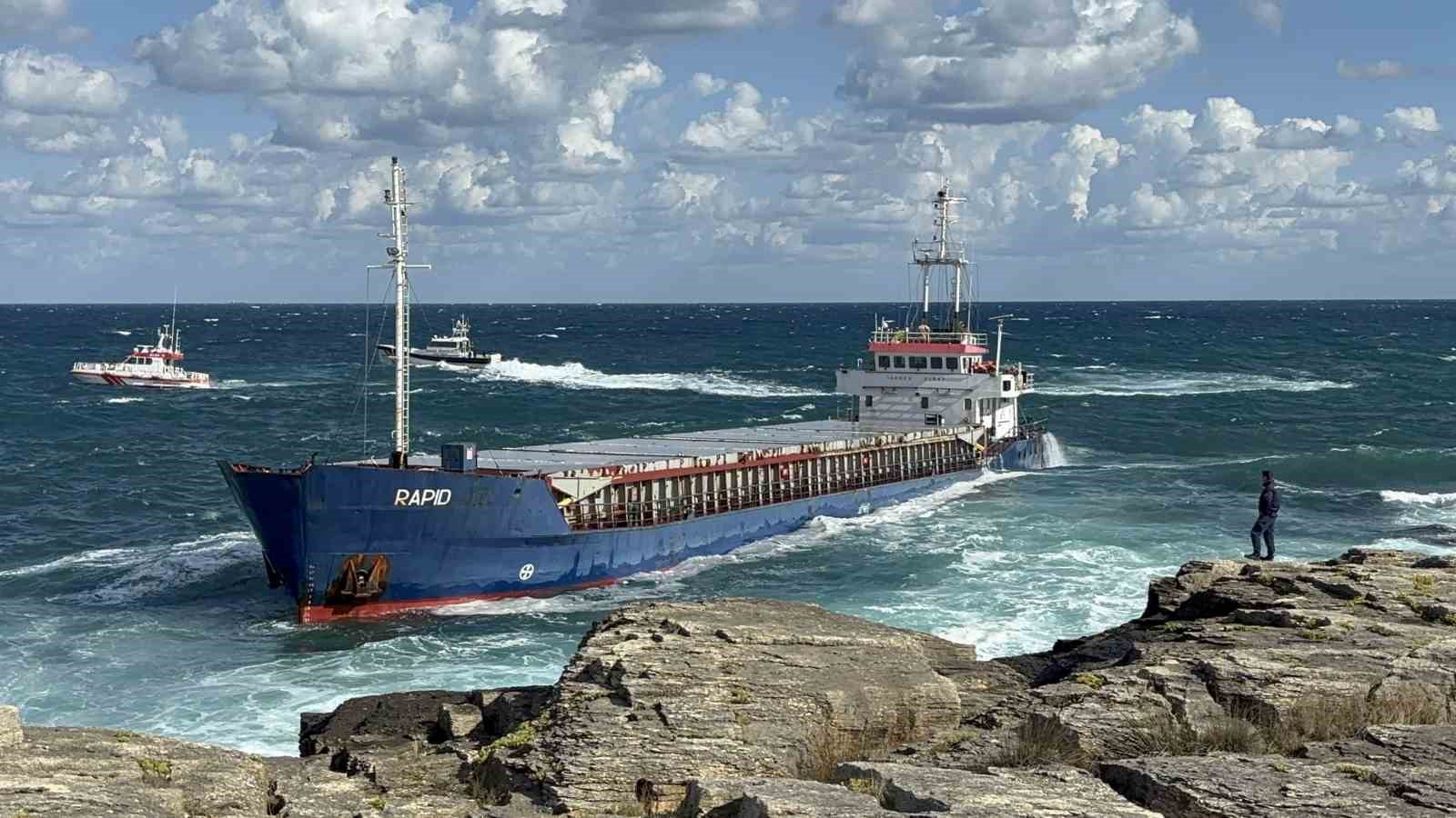 Rapid elde kaldı! Sahibinden karaya oturmuş gemi