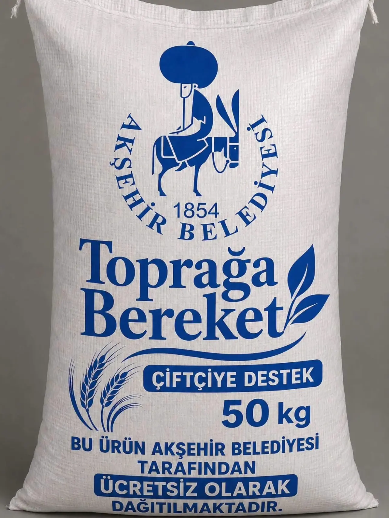 Konya'da belediyeden çiftçiye hibe