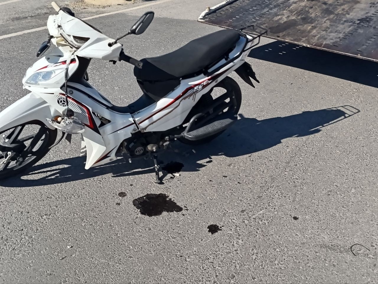 Beyşehir’de otomobil ile motosiklet çarpıştı: 1 ağır yaralı