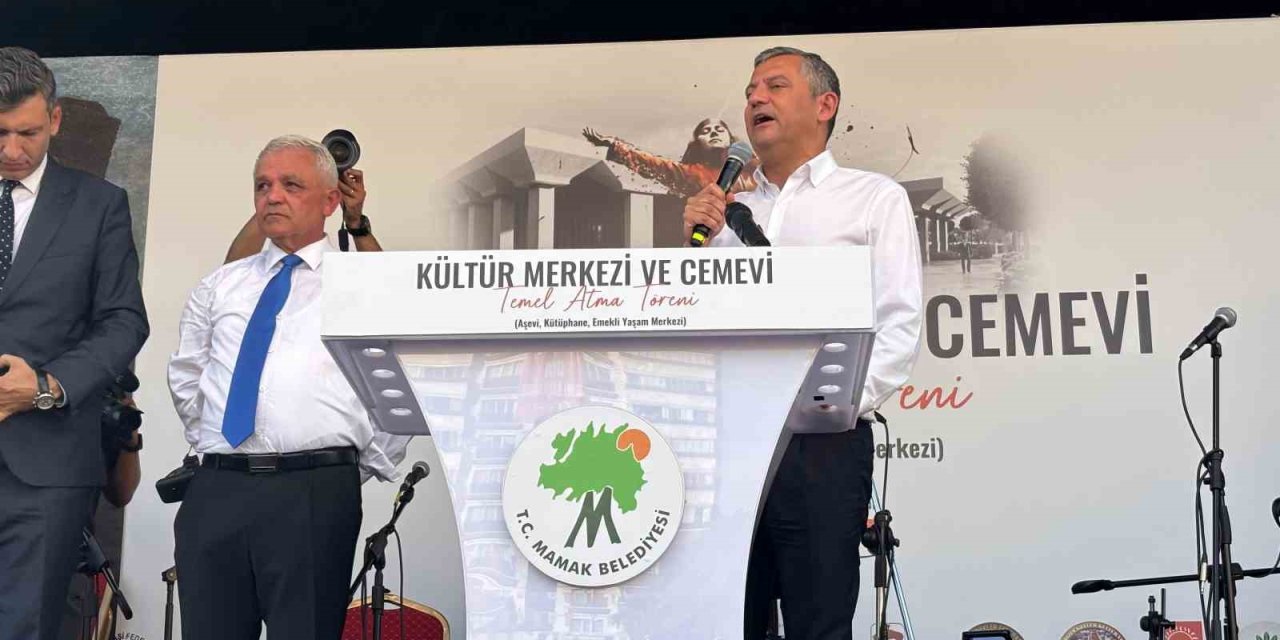Özgür Özel Mamak’tan Seslendi: Köhnemiş Siyaseti Geride Bıraktık!