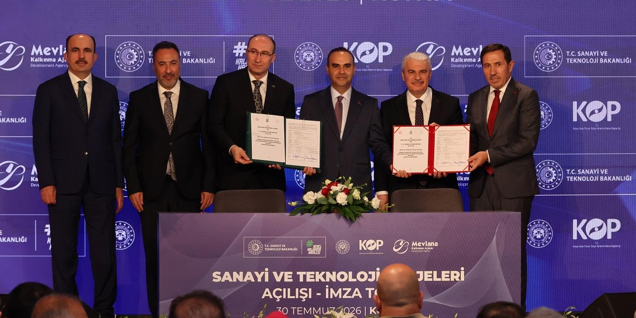 Konya'ya yeni merkez: İmzalar atıldı