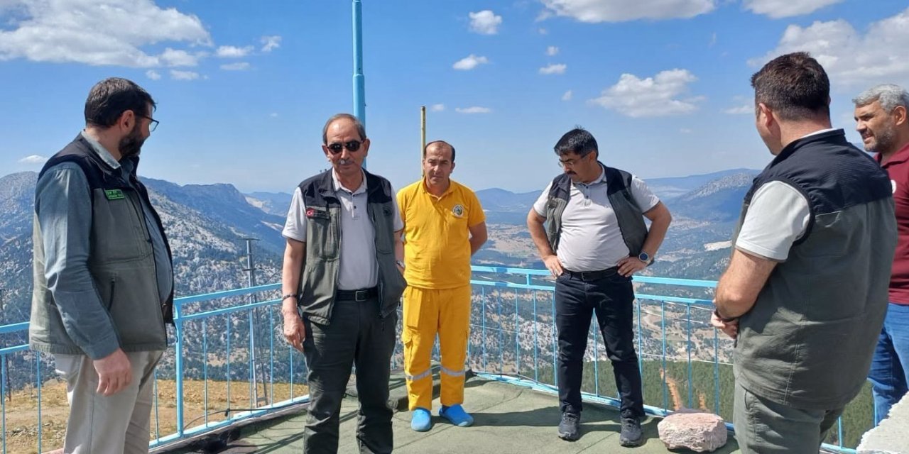 Duman avcıları anbean takipte: Konya'da yeşil vatan nöbeti