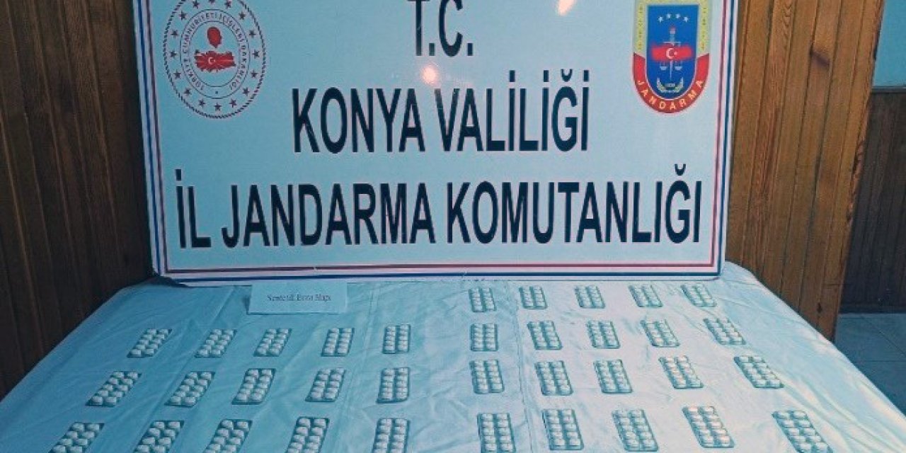 Konya’da jandarmadan 47 ayrı noktaya baskın
