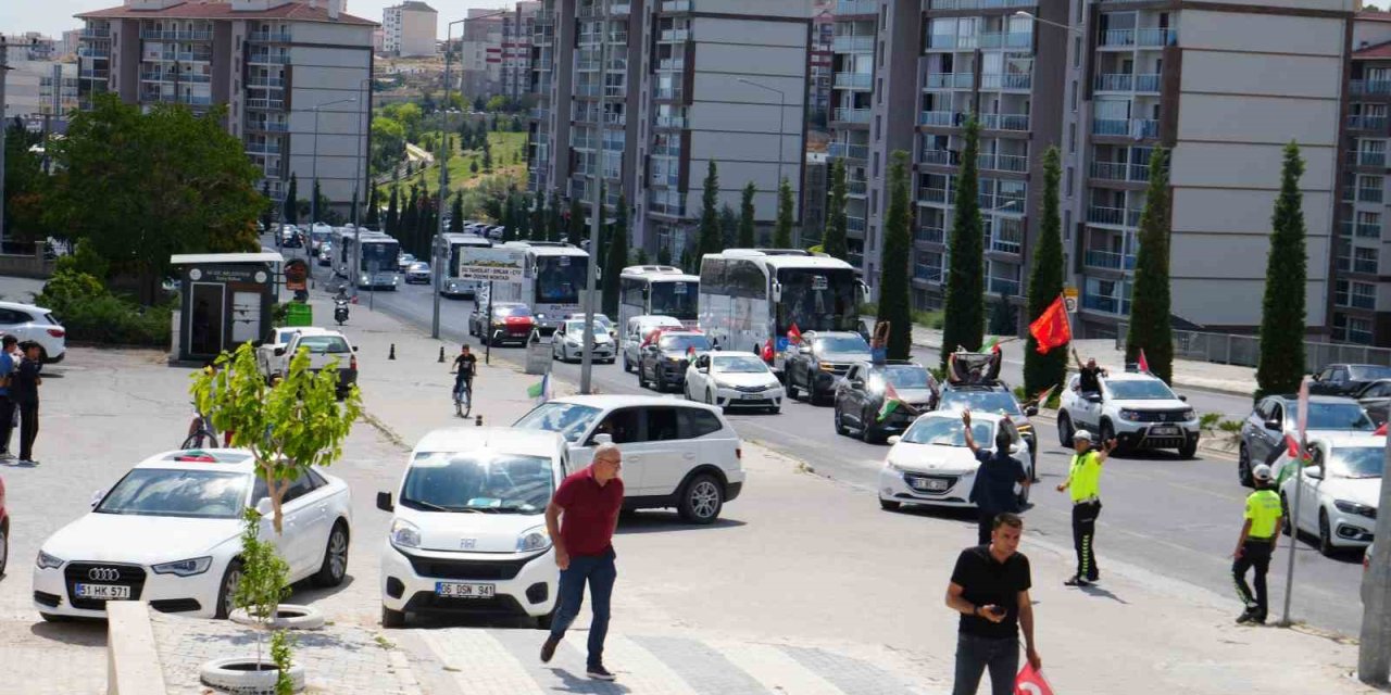 Srebrenitsa'dan Yola Çıkan Dev Filistin Konvoyu Türkiye'de: Konya'dan Sonraki Durak Niğde