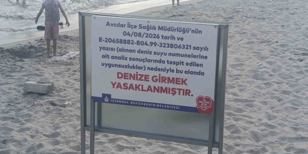 Avcılar Ambarlı’da Korkutan Tablo: O Bölgede Denize Giriş Durduruldu!