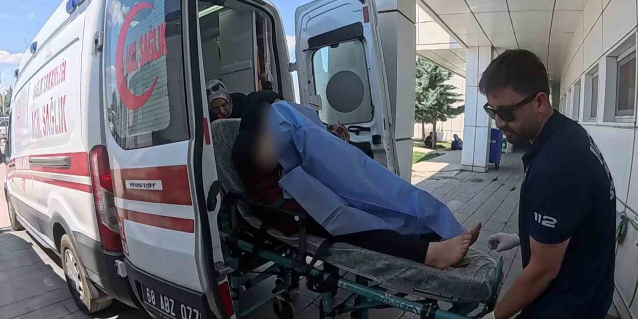 Sokakta kavga çıktı, bahçedeki kadın yaralandı
