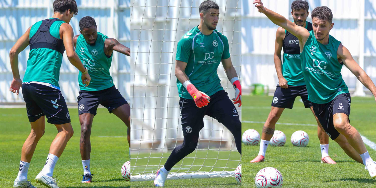 Konyaspor Rize'yi 5 kısa pas 1 uzun pasla yıkacak
