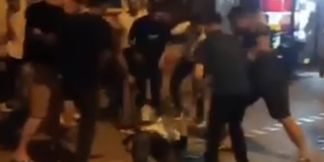 Kadını darp eden adamı mahalleli linç etti