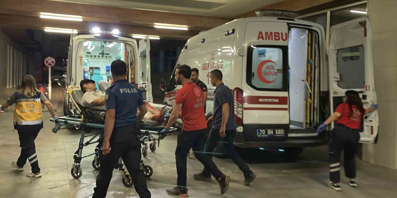 Karaman'da Gece Yarısı Alacak Verecek Kavgası: Tabancayla Bacağından Vuruldu!