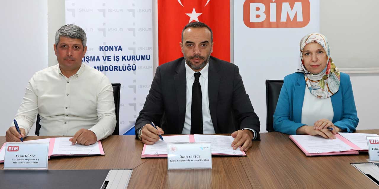 Konya İŞKUR ve BİM'den İstihdam Hamlesi: 125 Kişiye İş Kapısı Açılıyor!