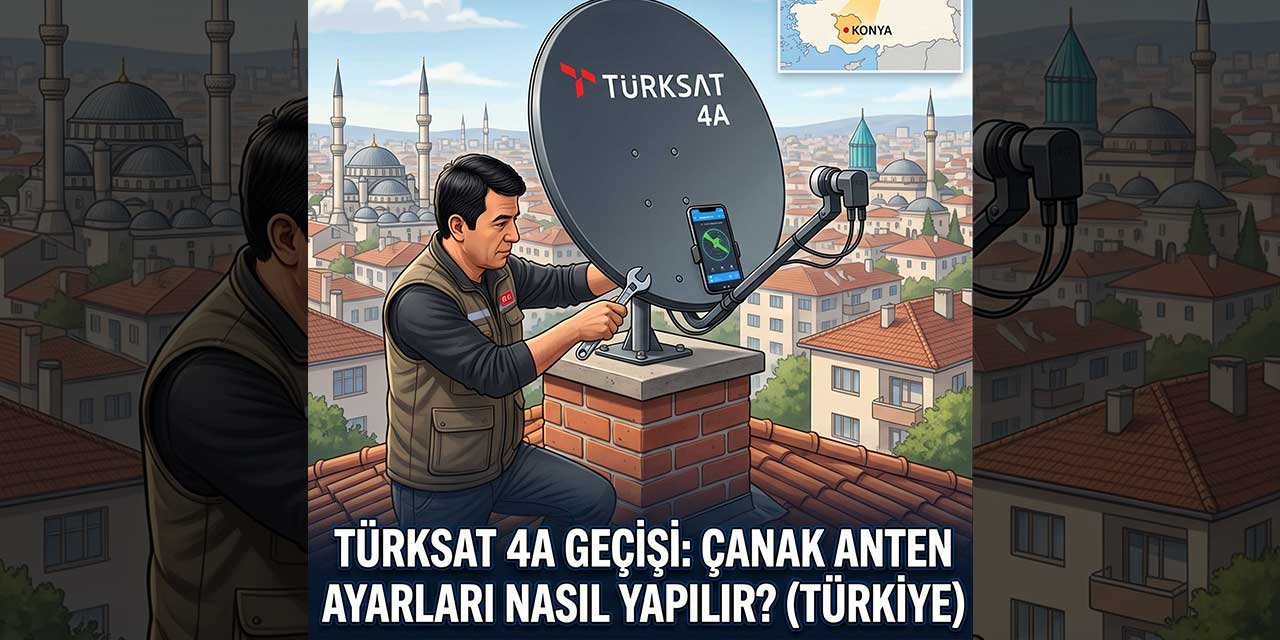 Türksat Frekans Değişikliği: Çanak Anten Ayarı Nasıl Yapılır? Anten Yönü Değişecek mi?