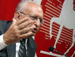 Cindoruk, Erdoğan'a "ŞANTİYE ŞEFİ" dedi