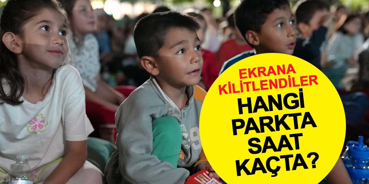 Konya'da çocukları ekrana kilitleyen etkinlik: Hangi parkta, saat kaçta?