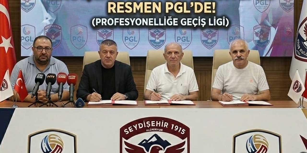 Seydişehir Sporunda Tarihi Dönüm Noktası: 1915 Alüminyum Spor PGL Sahnesinde!