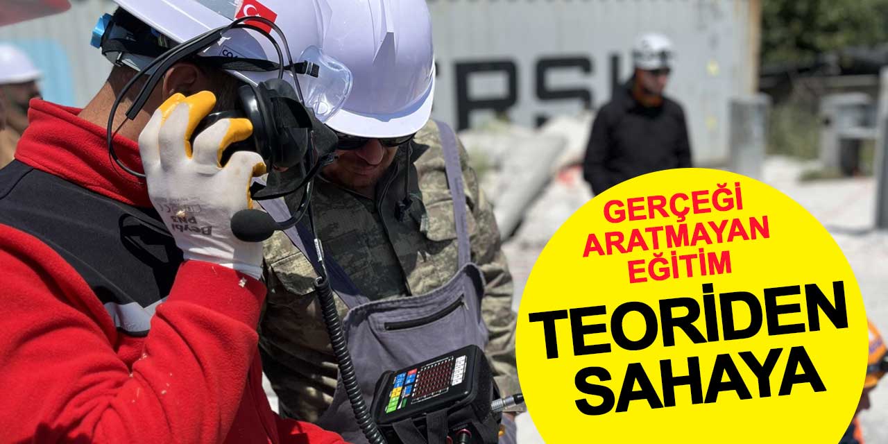 Teoriden Sahaya: Konya AFAD Binasında Gerçeği Aratmayan Eğitim