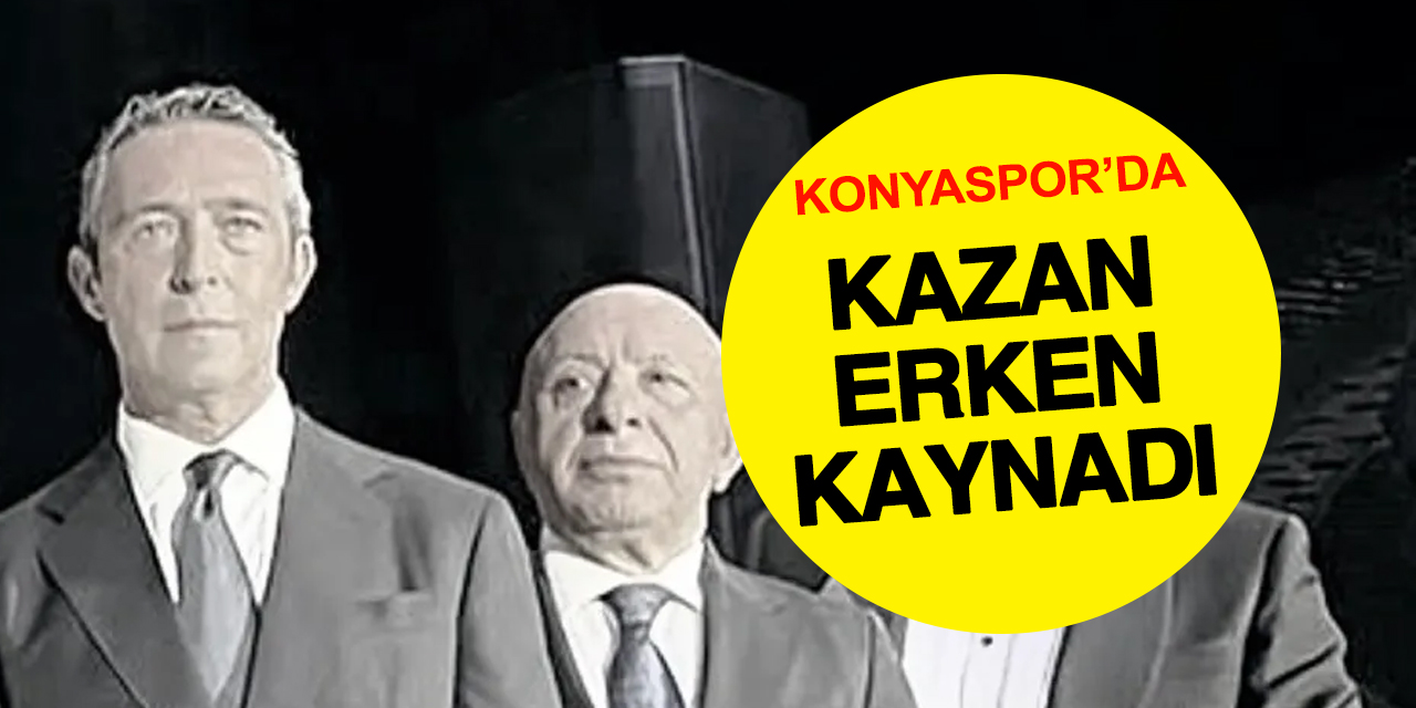 Konyaspor’da kazan erken kaynadı