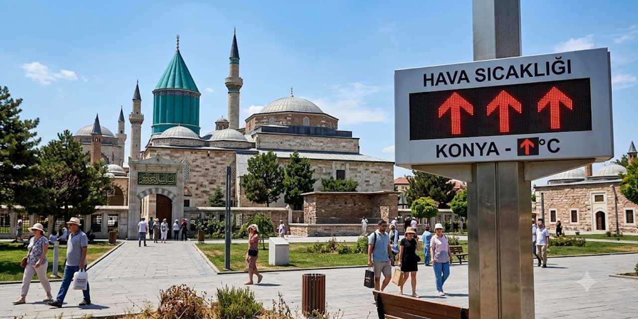 Konya’da Hafta Sonu Sıcaklık Artıyor: Gün Gün Konya Hava Raporu