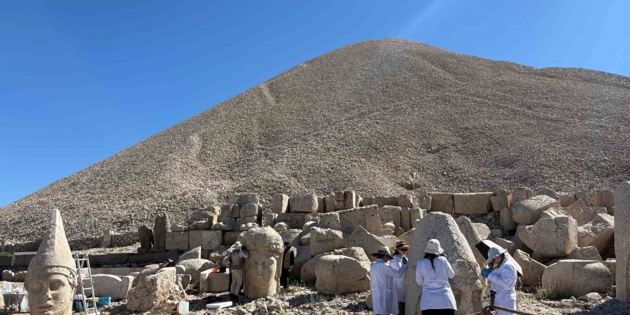 Nemrut Dağı'nda Tarihi Adım: Anıtsal Heykeller Nanoteknoloji ile Geleceğe Taşınıyor