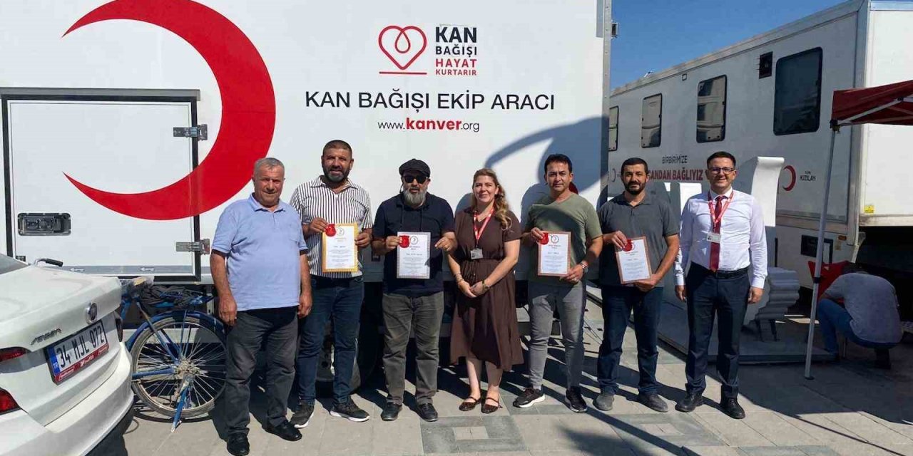 Hayat Kurtaran Bağışçılar Ödüllendirildi