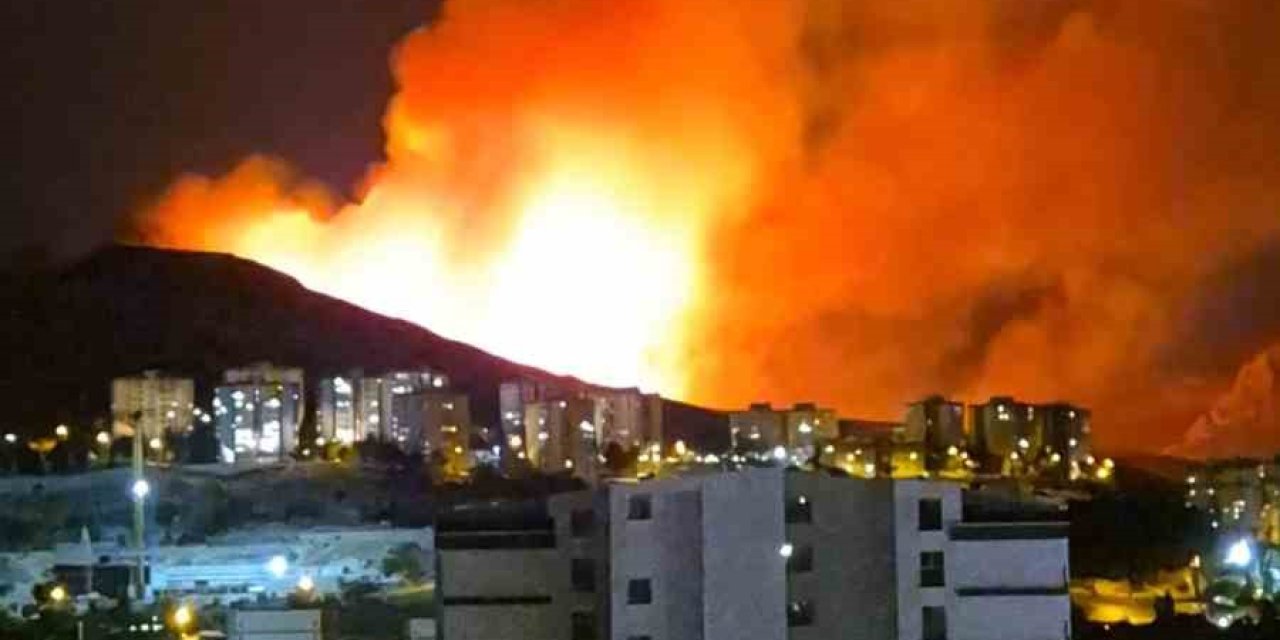 Ankara Mamak'ta Ağaçlık Alanda Çıkan Yangın Söndürüldü: 1 Şüpheli Gözaltında