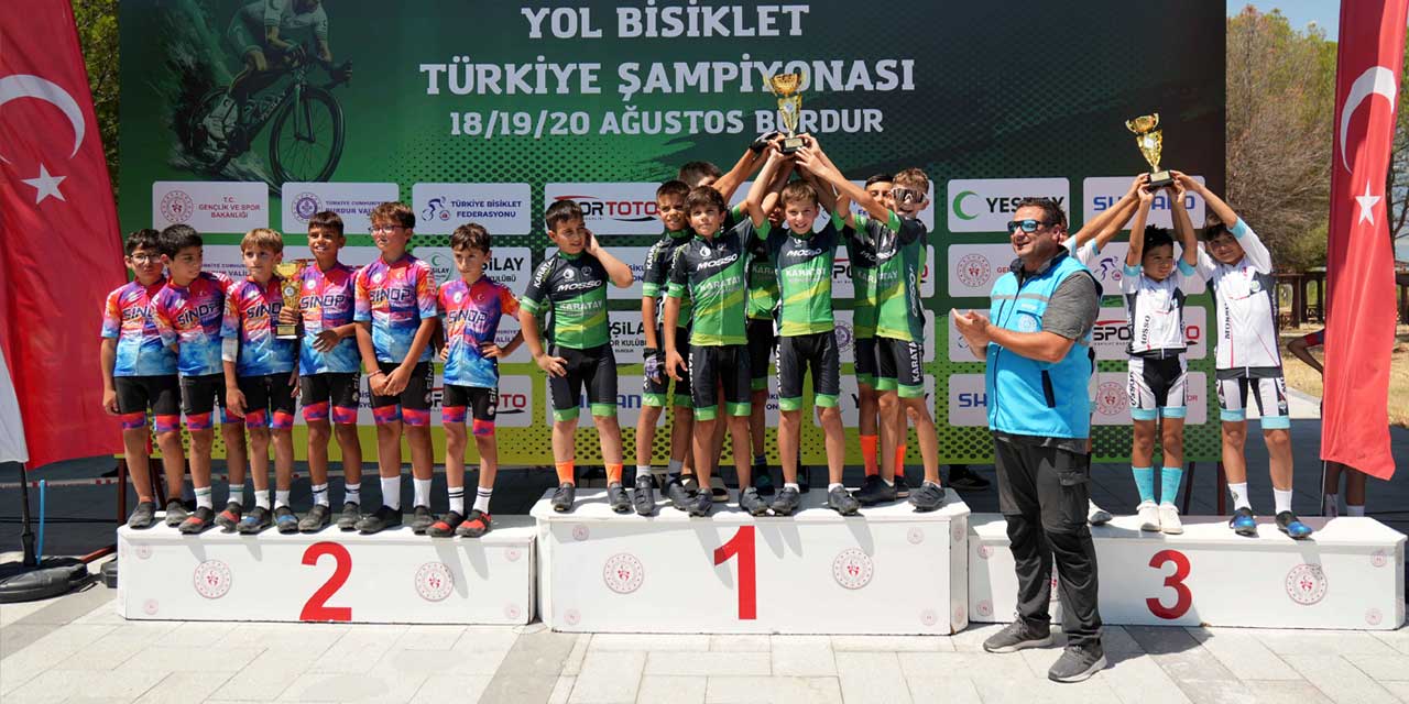 Karatay’ın Minik Pedalcıları Türkiye Şampiyonu Oldu: Burdur’da Büyük Başarı!