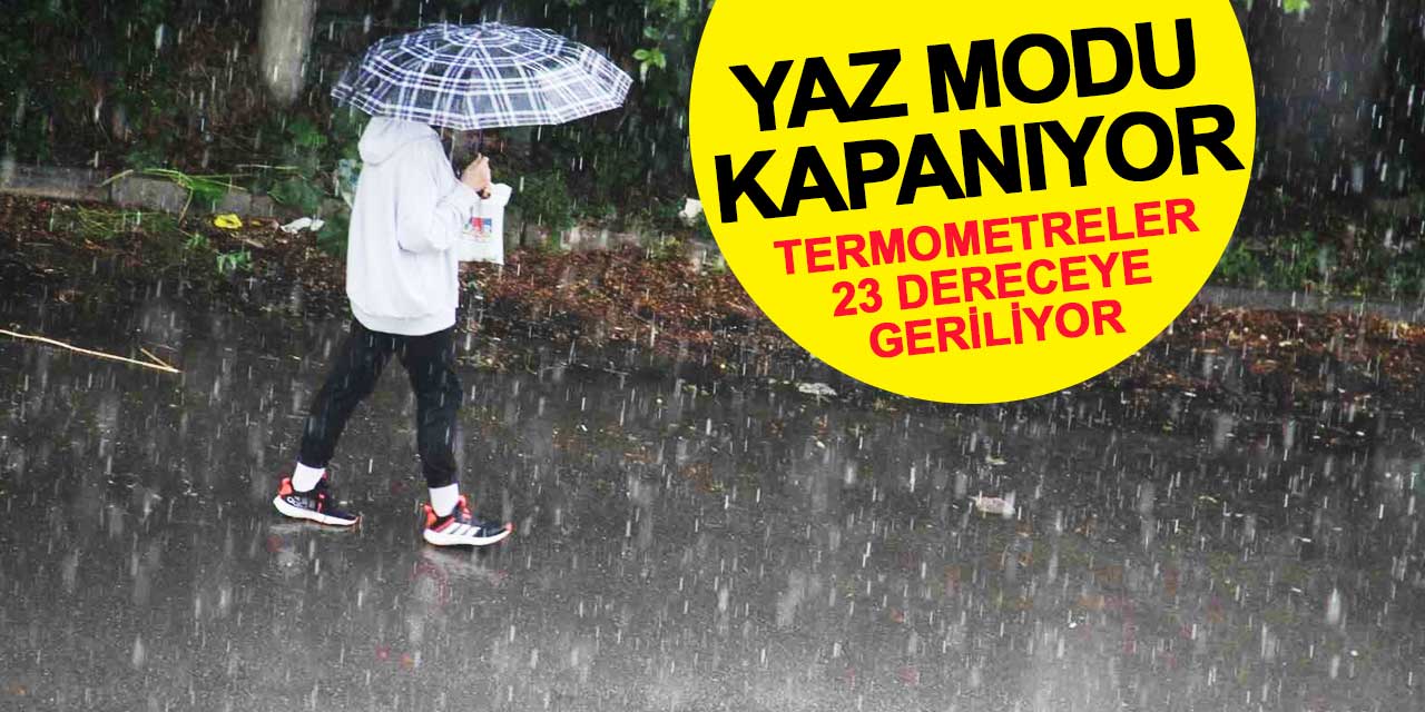 Konya’da Yaz Modu Kapanıyor: Termometreler 23 Dereceye Geriliyor