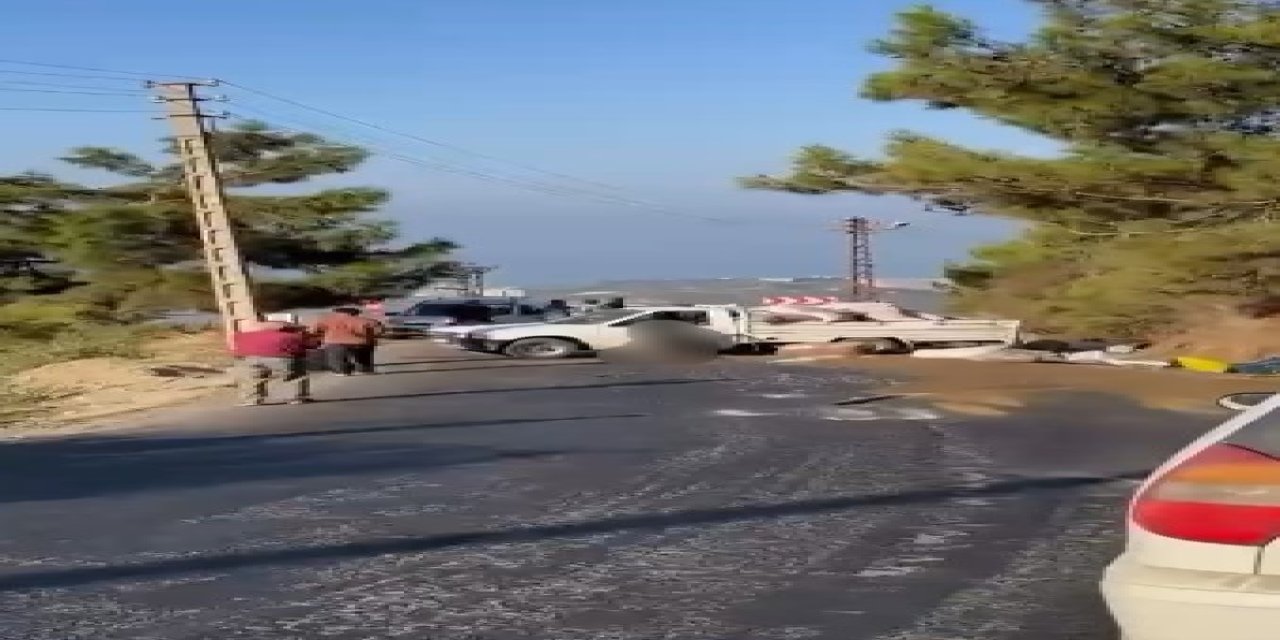Patlayan lastik sürücüyü hayattan kopardı