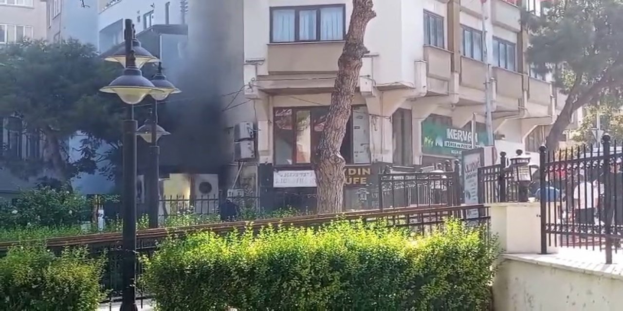 Meydanda trafo patladı, herkesin yüreği ağzına geldi