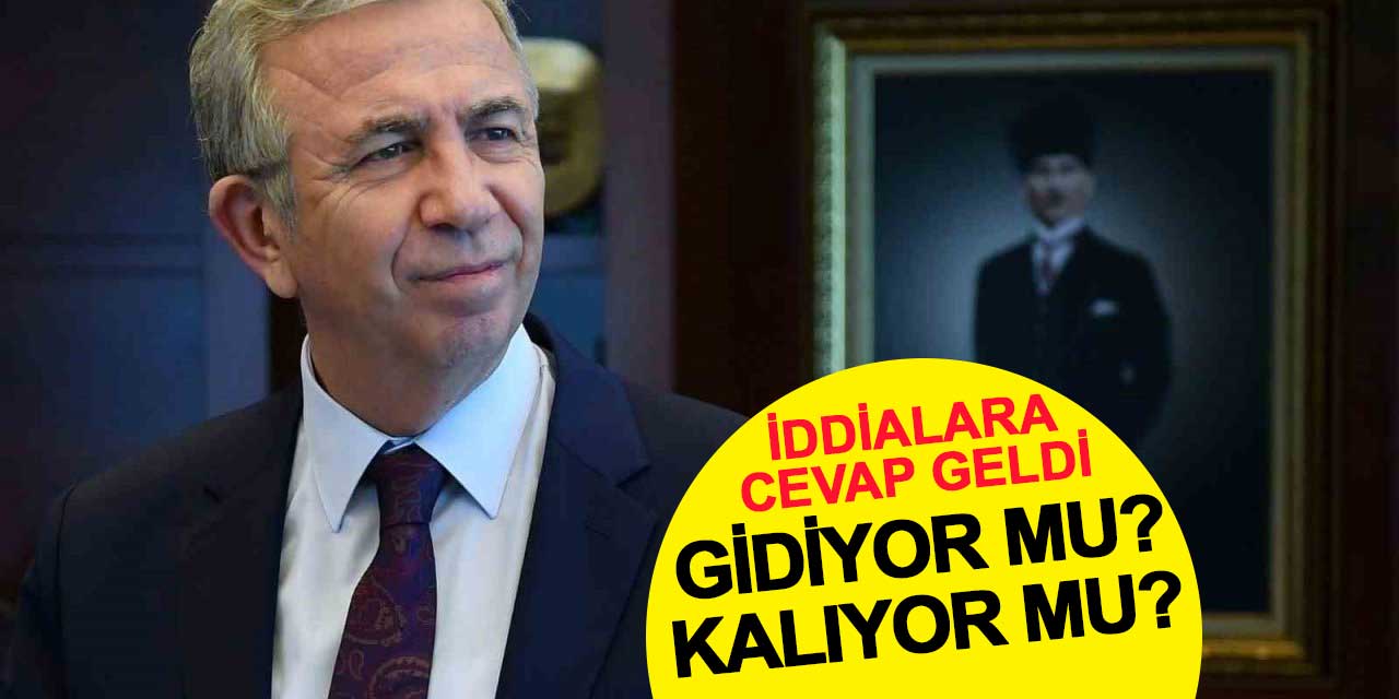 Kulisleri Sarsan Söylentilere Yanıt Geldi: Mansur Yavaş CHP'den Ayrılıyor mu?