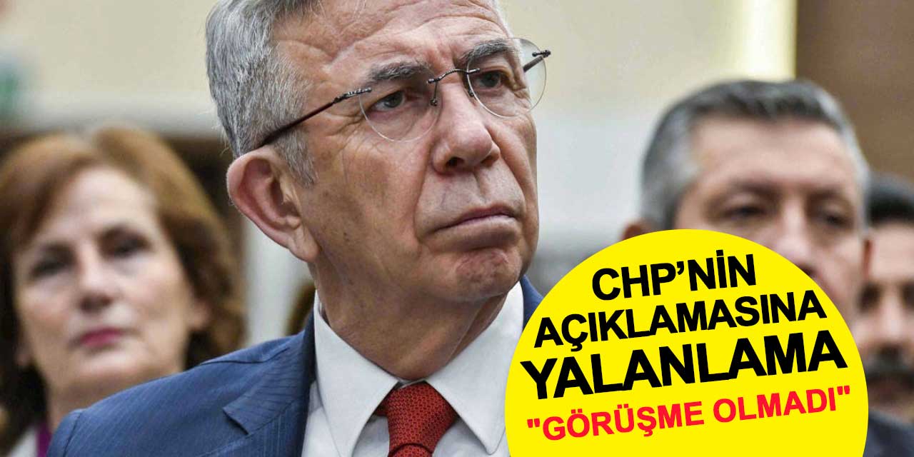 CHP'nin açıklamasına Ankara Büyükşehir'den yalanlama: Öyle bir görüşme olmadı
