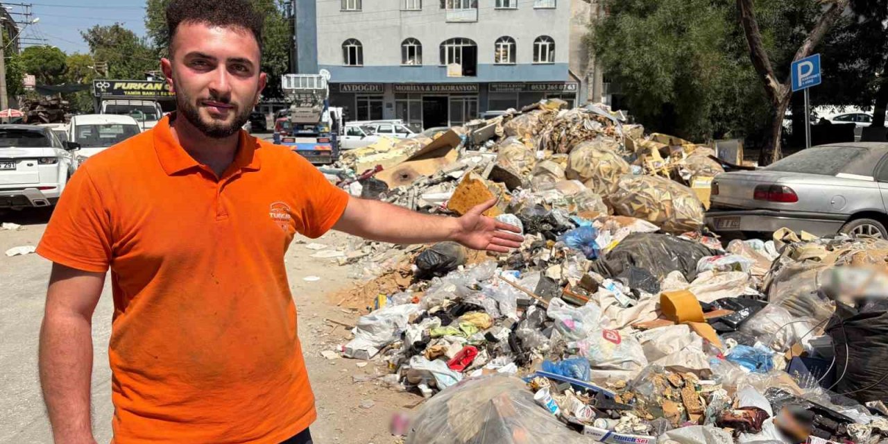 İzmir'in çöp derdine bir de moloz eklendi