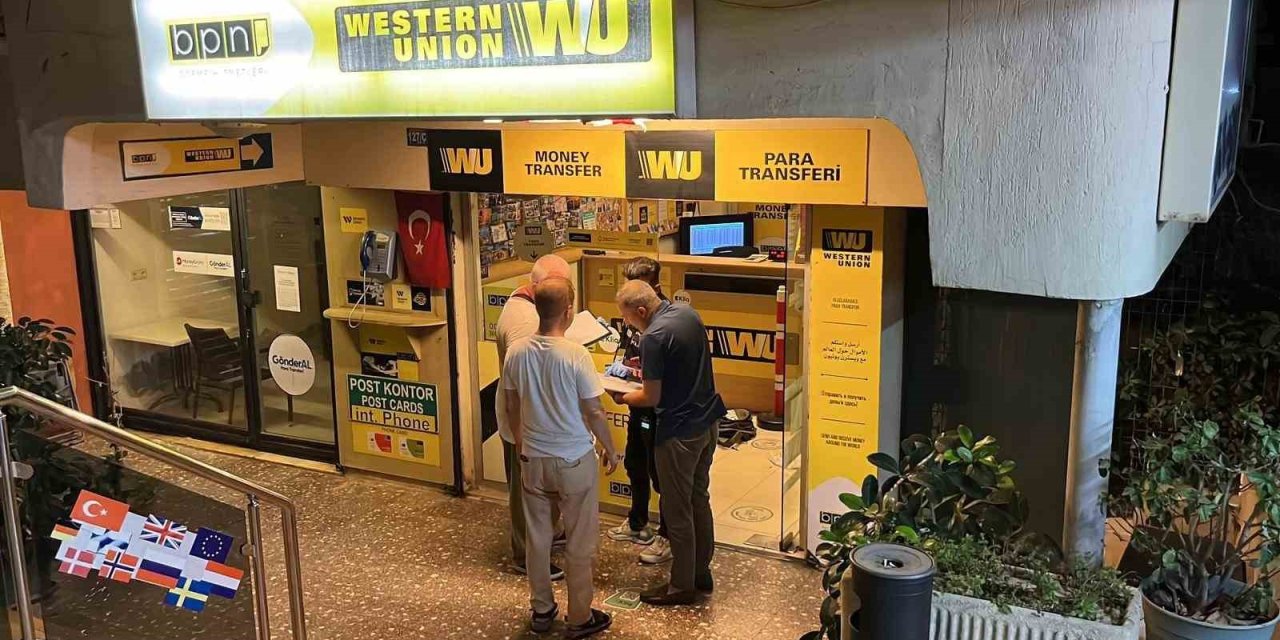 Alanya’da Döviz Bürosuna Soygun Girişimi: İş Yeri Sahibi Yaralandı