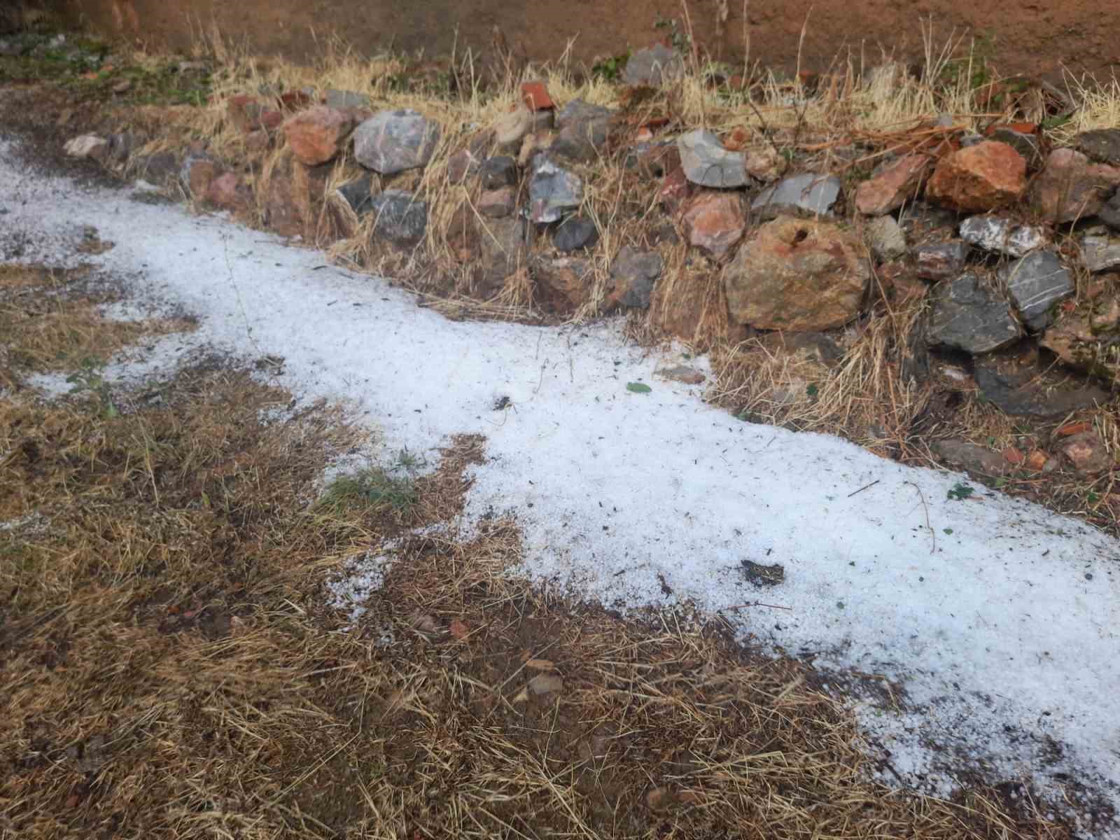 Bozkır’da sel oldu