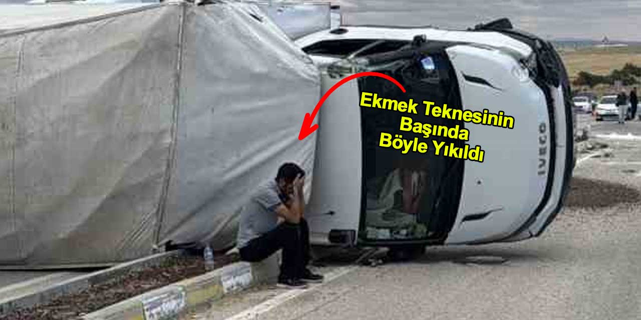 Ekmek Teknesinin Başında Gözyaşlarına Boğuldu